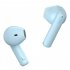 Remax Wireless Earbuds ENC Noise Cancelling Headphones Dual Earphones Seamless Switching Ear Buds CozyBuds blue
