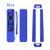 Remote Case Shockproof Silicone Cover With Lanyard Compatible For Sony RMF TX800U C P T 900U Voice Remote blue