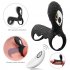 Remote Control 10 Powerful Vibration Mode Pennis sring Ring for Men Women Shake Rooster Cockring Medical Grade Silicone  Remote control version