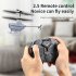 Remote Control Aircraft With Gyroscope 2 5 channel Obstacle Avoidance Helicopter Model Toys For Birtyday Gifts grey