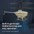 Remote Control Aircraft With Gyroscope 2 5 channel Obstacle Avoidance Helicopter Model Toys For Birtyday Gifts grey