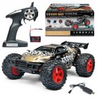 Remote Control Bg1508 Upgrade Four-Wheel Drive Charging Wireless Drift Racing 1:12 Modeling Car Toy Golden_1:12