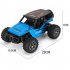 Remote Control Car 1 18 Children Big Wheel Alloy Off road Vehicle Rechargeable Remote Control Car Toy 1810A Orange 1 18