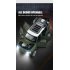 Remote Control Car 1 24 RC Boat With LED Simulation Lights Alloy Shell Remote Control USB Charger Toy Model Car blue
