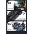 Remote Control Car 1 24 RC Boat With LED Simulation Lights Alloy Shell Remote Control USB Charger Toy Model Car blue