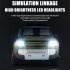 Remote Control Car 1 24 RC Boat With LED Simulation Lights Alloy Shell Remote Control USB Charger Toy Model Car green
