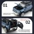 Remote Control Car 1 24 RC Boat With LED Simulation Lights Alloy Shell Remote Control USB Charger Toy Model Car blue