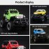Remote Control Car 4CH Remote Control Off road Vehicle Model Toys Birthday Gifts For Boys Girls Aged 3  graffiti blue