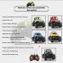 Remote Control Car 4CH Remote Control Off road Vehicle Model Toys Birthday Gifts For Boys Girls Aged 3  graffiti blue