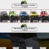 Remote Control Car 4CH Remote Control Off road Vehicle Model Toys Birthday Gifts For Boys Girls Aged 3  graffiti blue