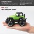 Remote Control Car 4CH Remote Control Off road Vehicle Model Toys Birthday Gifts For Boys Girls Aged 3  green