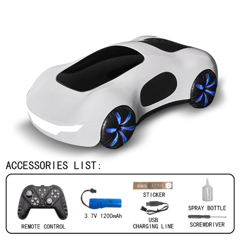 Remote Control Car Concept RC Toy Car Dual Spray Light Electric Stunt Car Model With Gesture