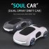 Remote Control Car Concept RC Toy Car With Dual Spray Light Electric Stunt Car Model With Gesture Remote Control For Boys Gifts Collection black