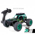 Remote Control Car Four-wheel Drive Full Scale High-speed Off-road Vehicle Professional Rc Car Toy For Kids Raptor - Green