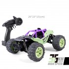 Remote Control Car Four-wheel Drive Full Scale High-speed Off-road Vehicle Professional Rc Car Toy For Kids Beast - blue
