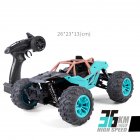 Remote Control Car Four-wheel Drive Full Scale High-speed Off-road Vehicle Professional Rc Car Toy For Kids Beast - Green