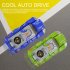 Remote Control Car Deformation Automatic Transform  with Light and Music Toy Car for Children Gift blue