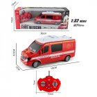 Remote Control Car Model 4CH Simulation City Service Car RV Ambulance Bus Toys Electric Vehicle Toys
