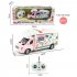Remote Control Car Model 4CH Simulation City Service Car RV Ambulance Bus Toys Electric Vehicle Toys For Kids Gifts QH203 4 As shown