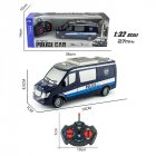 Remote Control Car Model 4CH Simulation City Service Car RV Ambulance Bus Toys Electric Vehicle Toys
