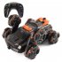 Remote Control Car Toy 6 wheel Spray Double sided Twisting Stunt Drift Car 4WD Gesture Sensing Rc Vehicle For Boys Girls Gifts Green B