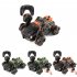 Remote Control Car Toy 6 wheel Spray Double sided Twisting Stunt Drift Car 4WD Gesture Sensing Rc Vehicle For Boys Girls Gifts Green B