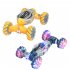 Remote Control Car with Light Spray 4WD 360 Degree Rotation Off Road Vehicle Drift Twist RC Car for Gifts A Yellow