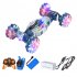 Remote Control Car with Light Spray 4WD 360 Degree Rotation Off Road Vehicle Drift Twist RC Car for Gifts A Yellow
