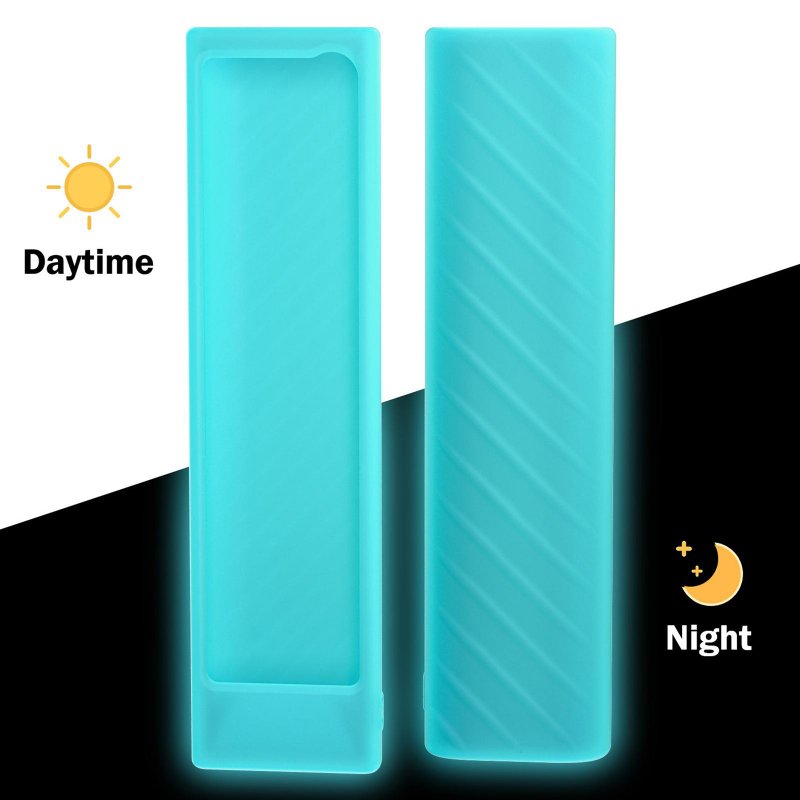Remote Control Case Silicone Protective Cover Compatible For Hisense ERF3B80H/ERF3C80H/ERF3C80H Remote Luminous blue