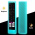 Remote Control Case Silicone Protective Cover Compatible For Hisense ERF3B80H ERF3C80H ERF3C80H Remote Luminous blue