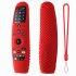 Remote Control Case Soft Silicone Protective Cover Compatible For LG Smart TV AN MR650A600 20GA 19BA Mint Green