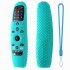 Remote Control Case Soft Silicone Protective Cover Compatible For LG Smart TV AN MR650A600 20GA 19BA Purple