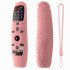 Remote Control Case Soft Silicone Protective Cover Compatible For LG Smart TV AN MR650A600 20GA 19BA Purple