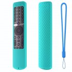 Remote Control Case Soft Shock-proof Scratch-proof Silicone Protective Cover Compatible For Xiaomi Xmpm-19 Remote mint green