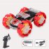 Remote Control Climbing Car Gesture Sensor Off road Vehicle 4wd Alloy Stunt Car C500 Red with single RC
