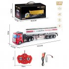 Remote Control Construction Truck Electric Heavy Transport Truck Container Car Model Toys For Kids Birthday Gifts QH200-4D