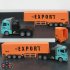 Remote Control Construction Truck Electric Heavy Transport Truck Container Car Model Toys For Kids Birthday Gifts QH200 6D