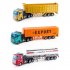 Remote Control Construction Truck Electric Heavy Transport Truck Container Car Model Toys For Kids Birthday Gifts QH200 6D