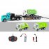Remote Control Construction Truck Electric Heavy Transport Truck Container Car Model Toys For Kids Birthday Gifts QH200 6D