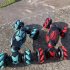 Remote Control Deformation Car with Light Gesture Induction Off road Twisting Car Cv8818 91a Dual RC Red