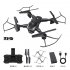 Remote Control Drone 4k Aerial Photography Dual Lens Four sided Obstacle Avoidance Folding Aircraft Green