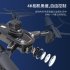 Remote Control Drone 4k Aerial Photography Dual Lens Four sided Obstacle Avoidance Folding Aircraft Green
