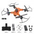 Remote Control Drone 4k Aerial Photography Dual Lens Four sided Obstacle Avoidance Folding Aircraft Green