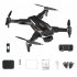 Remote Control Drone Gps Aerial Photography HD Dual Camera 360 Degree Obstacle Avoidance RC Aircraft Black