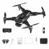 Remote Control Drone Gps Aerial Photography HD Dual Camera 360 Degree Obstacle Avoidance RC Aircraft Black