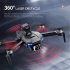 Remote Control Drone HD Aerial Photography GPS Precise Positioning Brushless Black Regular Version 2 batteries