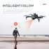 Remote Control Drone HD Aerial Photography GPS Precise Positioning Brushless Black Regular Version 2 batteries