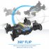 Remote Control Drone Land Air Dual Mode 8K Aerial Photography Headless Mode Mini RC Quadcopter Black Yellow
