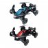Remote Control Drone Land Air Dual Mode Headless Mode Altitude Hold Mini RC Quadcopter H103 Blue