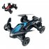 Remote Control Drone Land Air Dual Mode Headless Mode Altitude Hold Mini RC Quadcopter H103 Blue